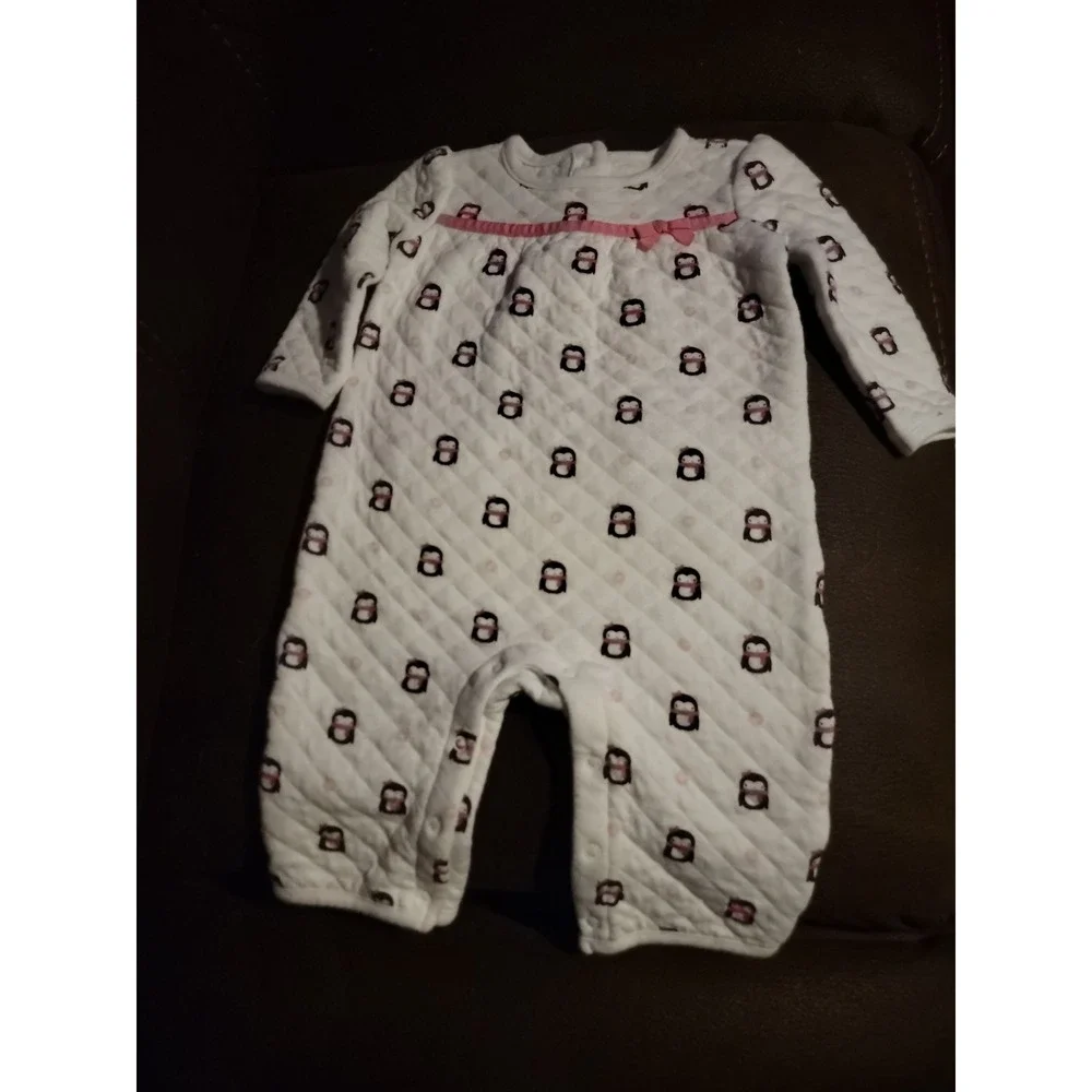 Gymboree layette line newborn Essentials penguin line 6 12‎ months